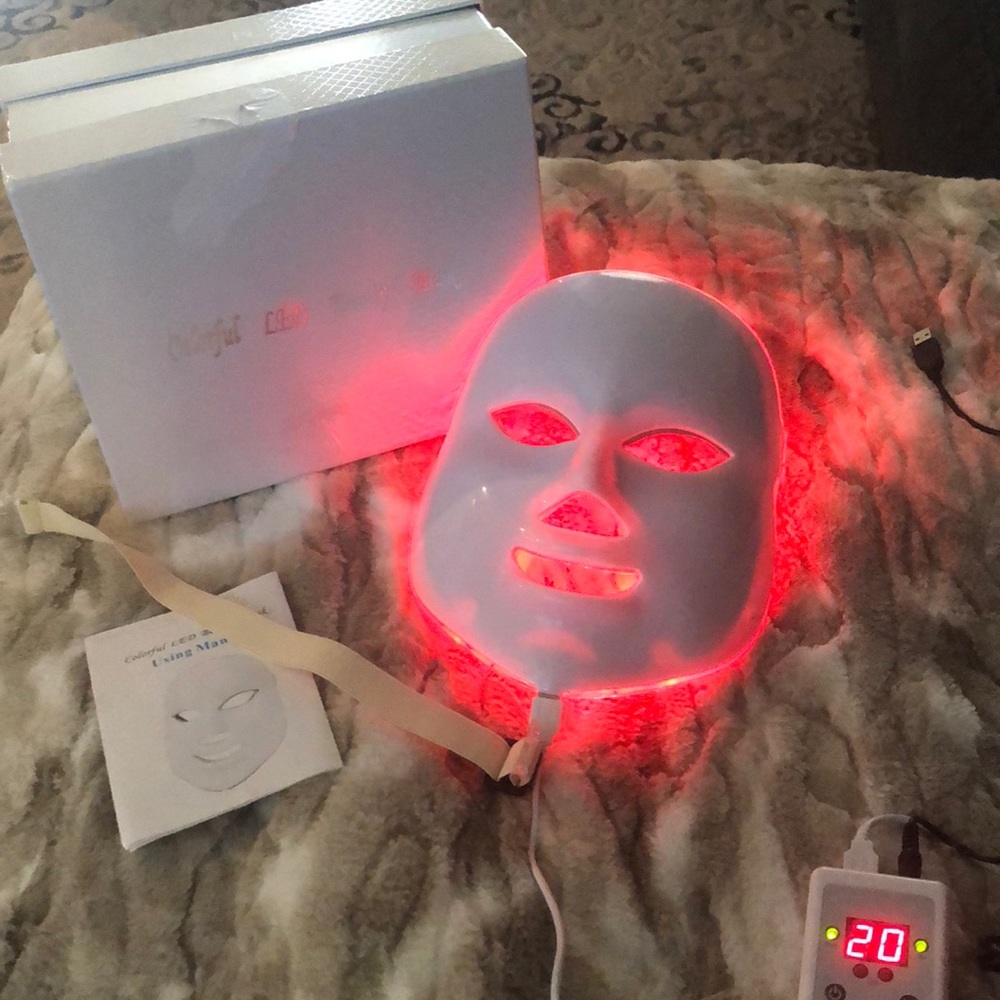 Led color beauty mask photo spa therapy